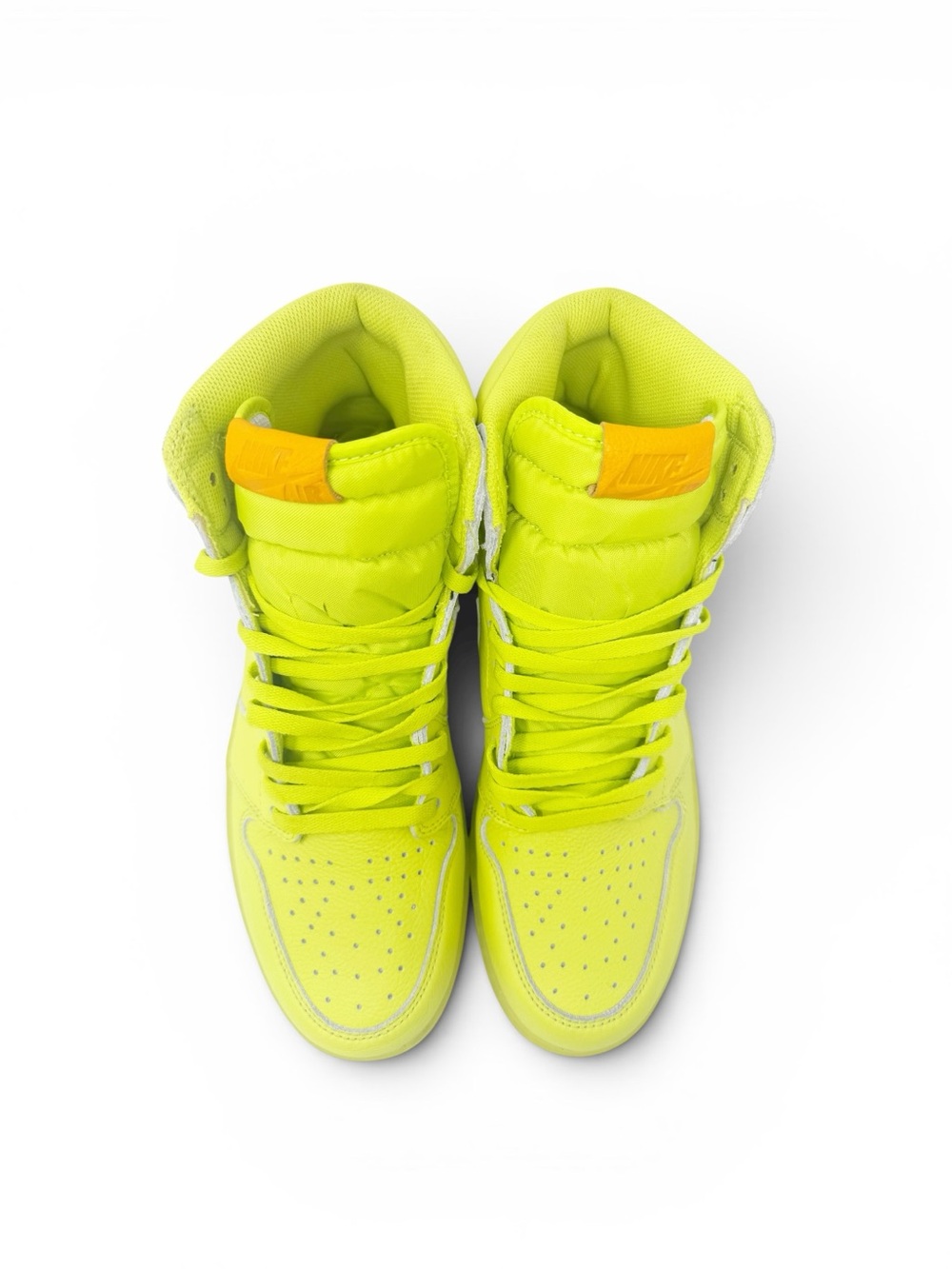 Air Jordan 1 Retro High OG Gatorade Lime G8RD 'Cyber' 2017 Men’s Size 13 New - Picture 3 of 12